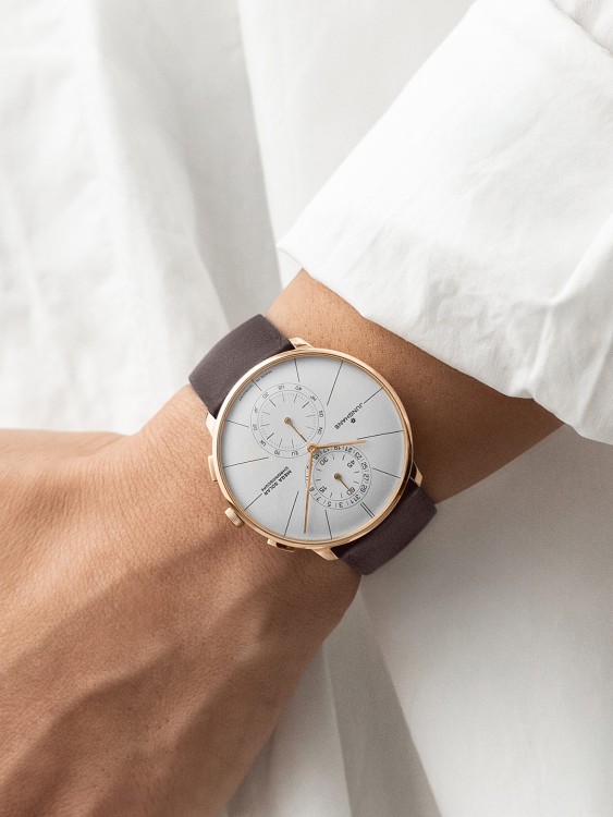 Junghans Meister fein Chronoscope MEGA Solar Speichern exportieren