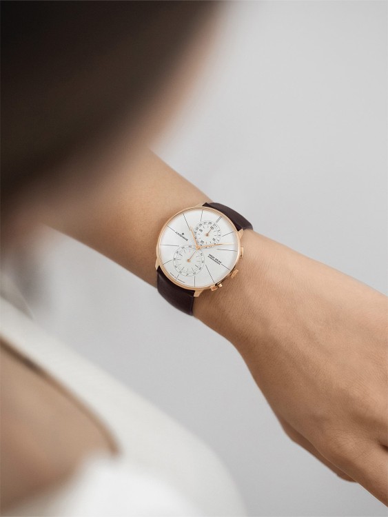 Junghans Meister fein Chronoscope MEGA Solar Speichern exportieren