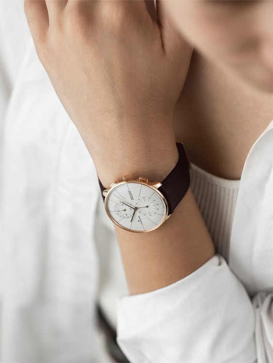 Junghans Meister fein Chronoscope MEGA Solar Speichern exportieren