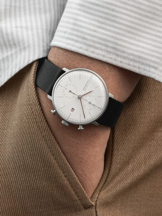 Junghans max bill Chronoscope Bauhaus Jubiläumsangebot