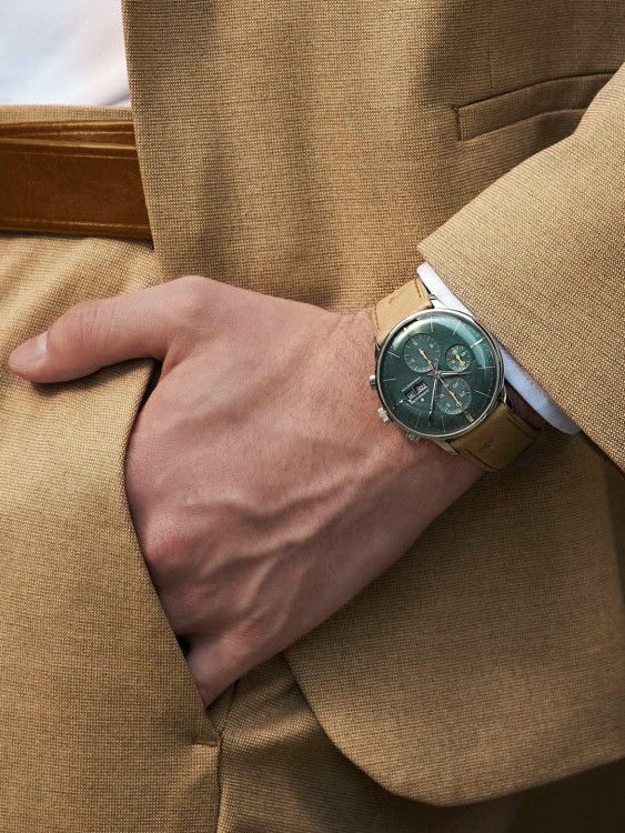 Junghans Meister Chronoscope, Date English Nur noch ein Tag übrig