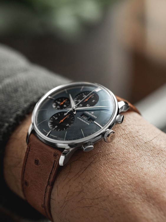 Junghans Meister Chronoscope, Date English Riesige Rabatte