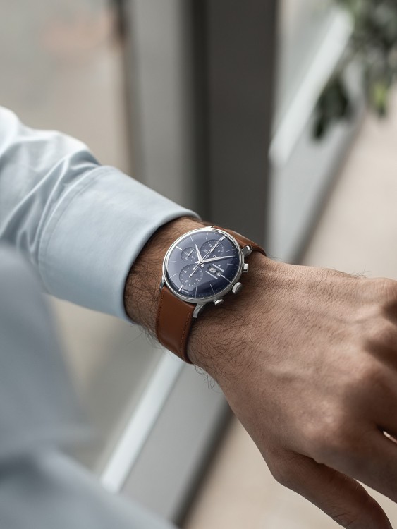 Junghans Meister Chronoscope, Date English Clearance-Verkauf