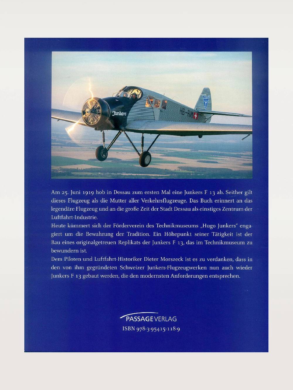 Junkers Die legendäre Junkers F 13 fliegt wieder Weihnachtsangebot