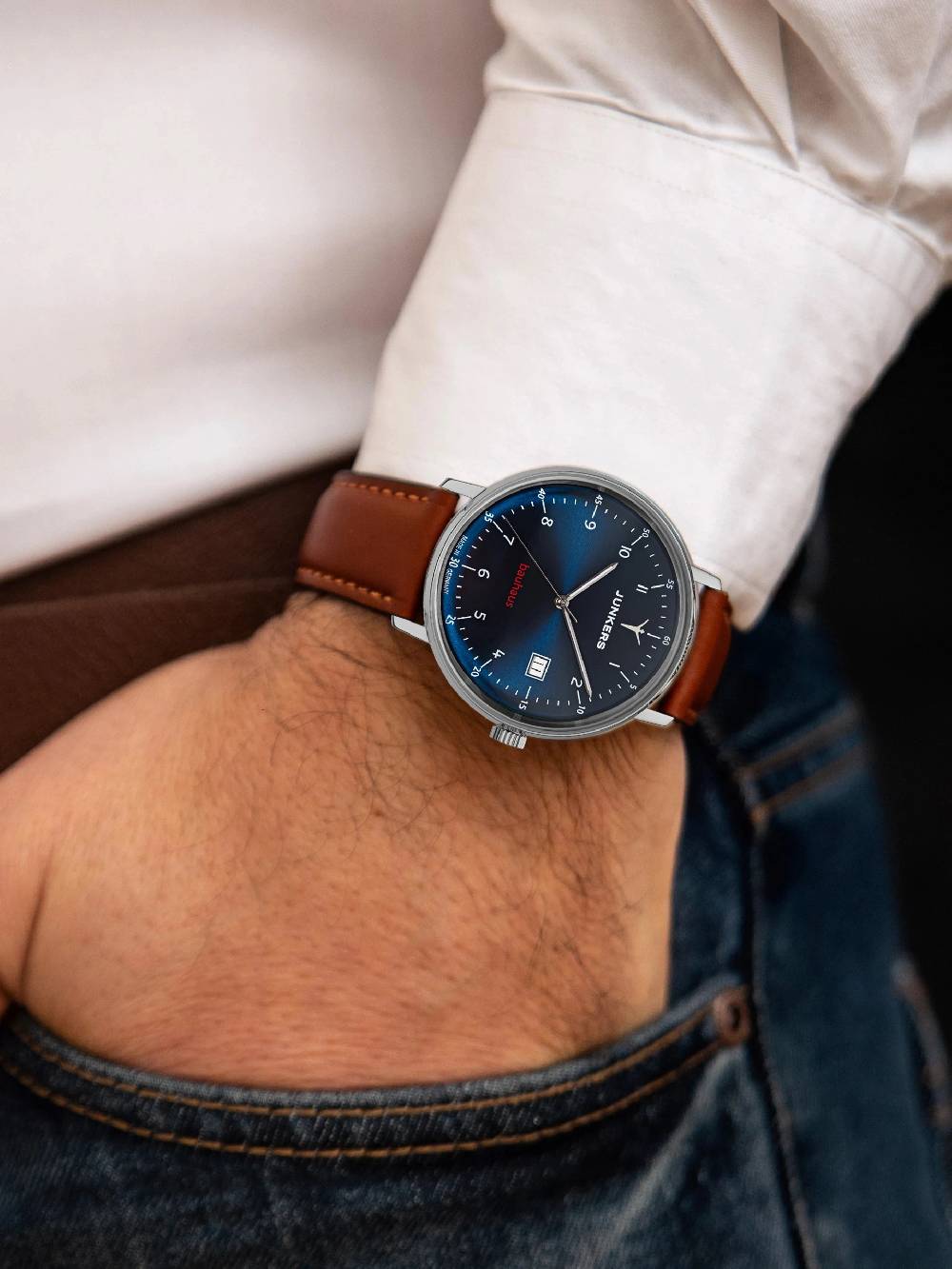 Junkers Bauhaus Saphir Automatik Jubiläumsangebot