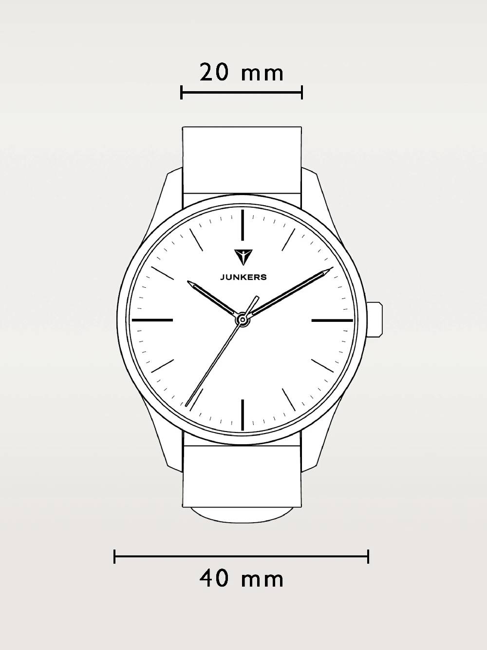 Junkers Bauhaus Saphir Automatik Neueste Mode