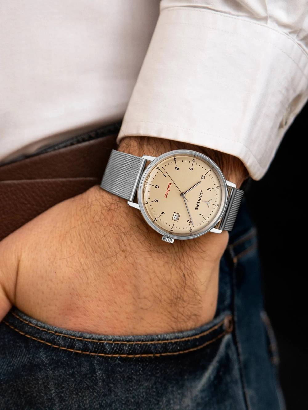 Junkers Bauhaus Saphir Automatik Zeitlich begrenztes Angebot