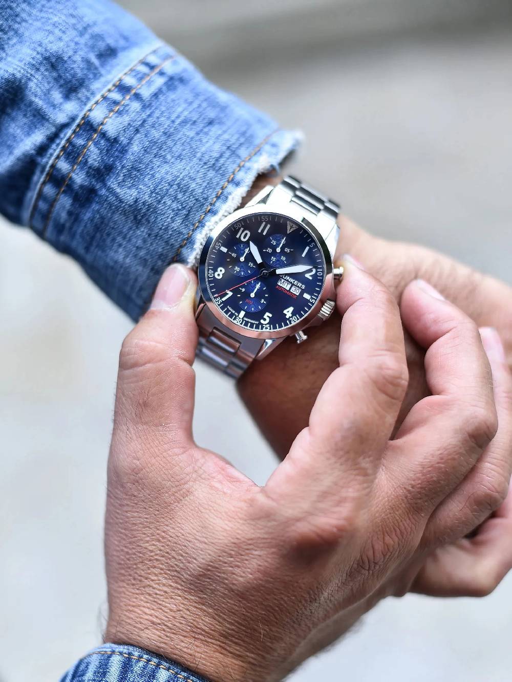 Junkers JU 52 Aviator Chronograph Bis zu 60% Rabatt