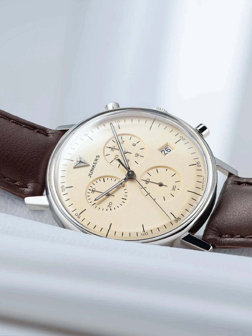 Junkers Bauhaus Chronograph Speichern exportieren