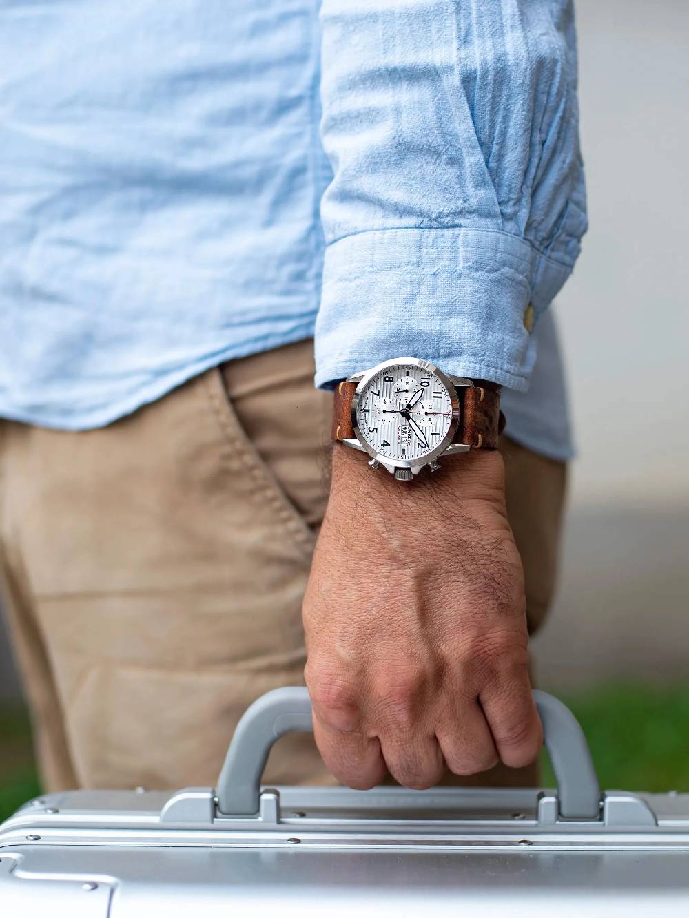 Junkers JU 52 Aviator Chronograph Kostenloser Versand