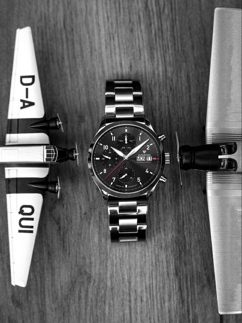 Junkers Cockpit Chronograph Kostenloser Versand