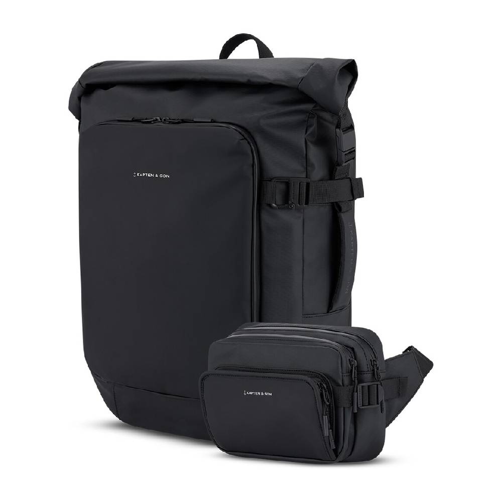 Kpten & Son Everyday Set Lisbon All Black Valentinstagsangebot