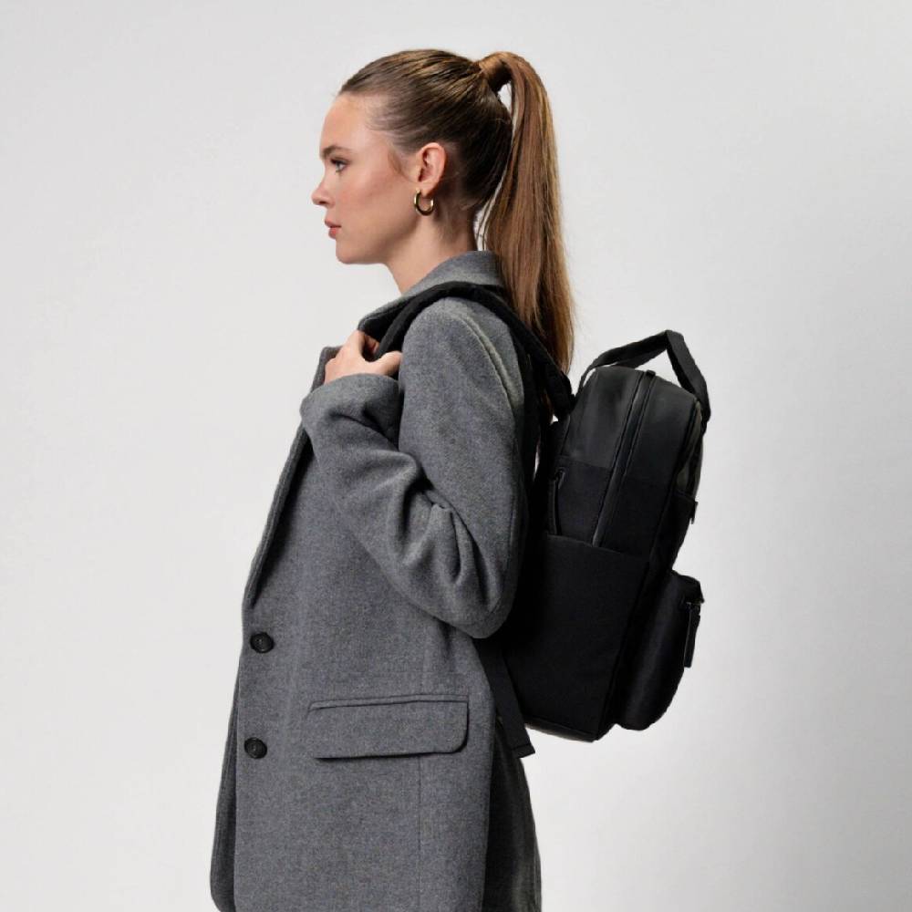 Kpten & Son Bergen Pro Diaper Backpack All Black Super Rabatt