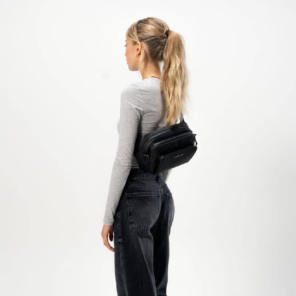 Kpten & Son Lisbon Crossbody All Black Verkauf