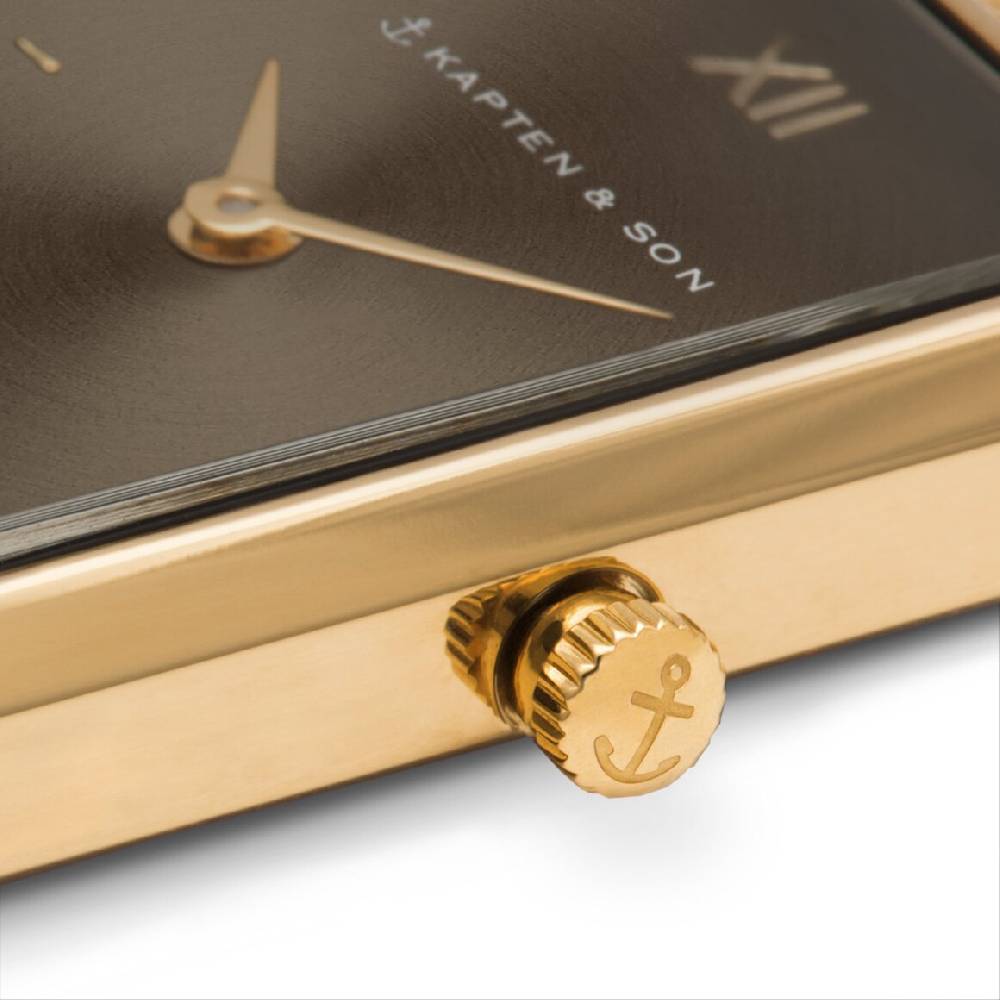 Kpten & Son Grace Gold Brown Steel Günstiger Verkauf