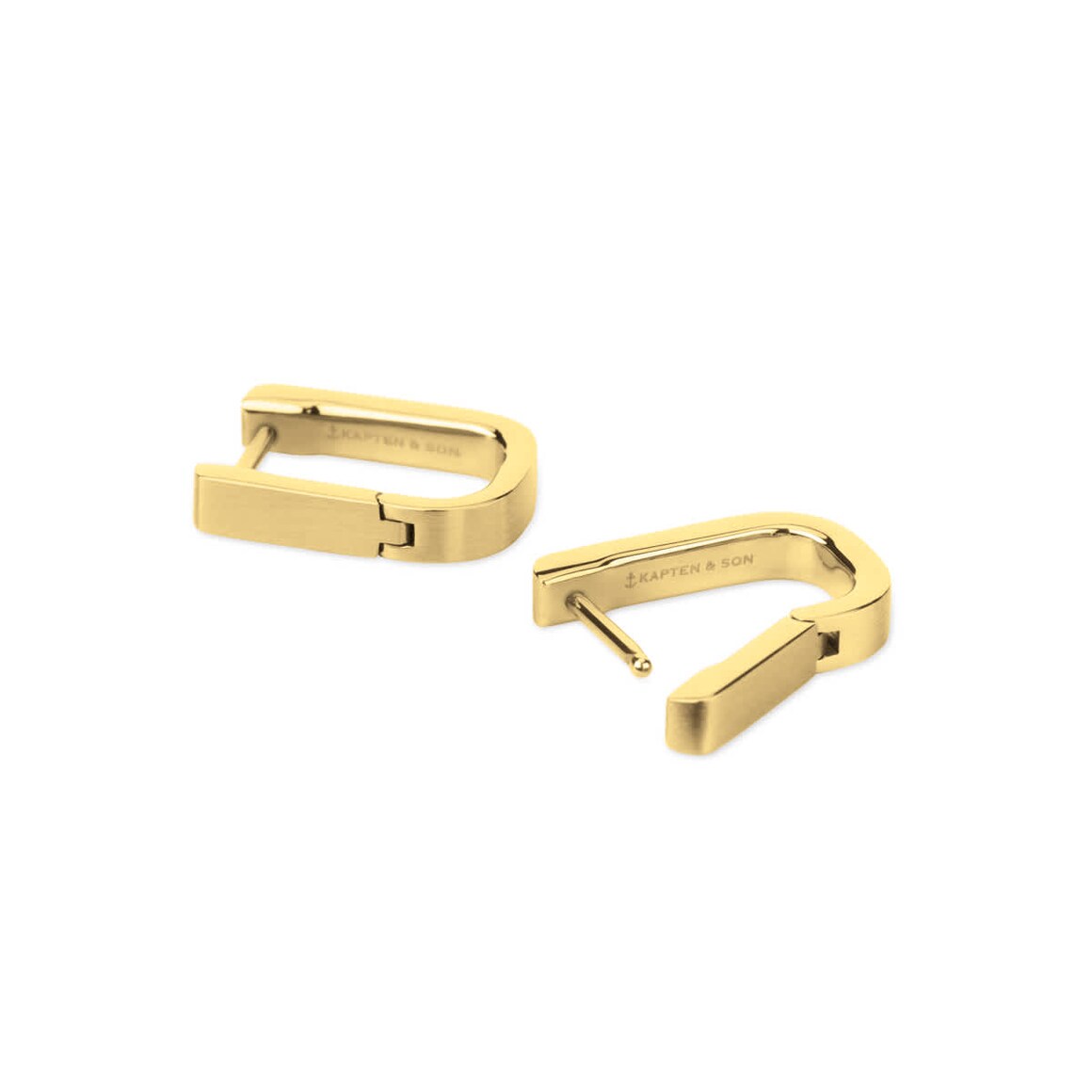 Kpten & Son Earring Bold Hoop Gold Meist gekauft