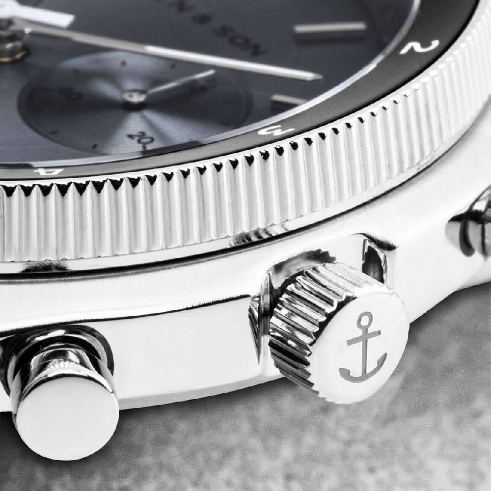 Kpten & Son Rise Silver Slate Steel Limitierter Zeitrabatt