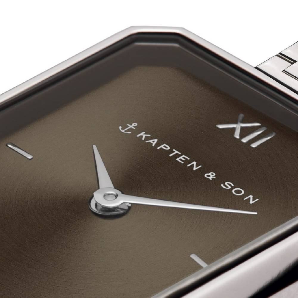Kpten & Son Grace Silver Brown Steel Sonderangebot