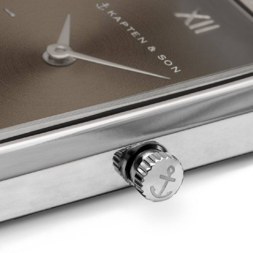 Kpten & Son Grace Silver Brown Steel Sonderangebot