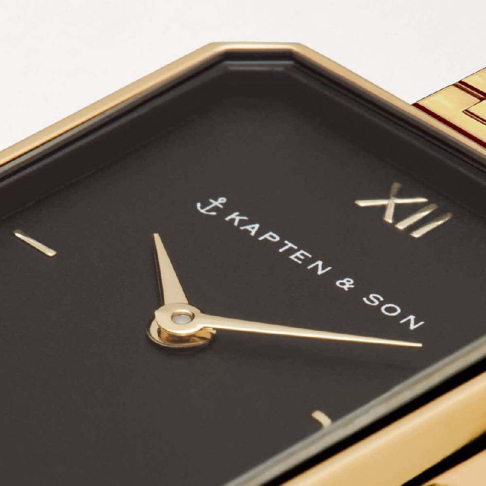 Kpten & Son Grace Gold Black Steel Großer Ausverkauf