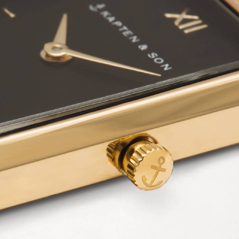 Kpten & Son Grace Gold Black Steel Großer Ausverkauf