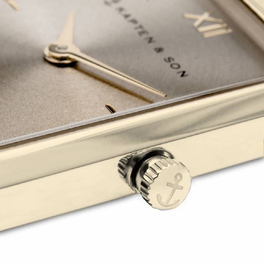 Kpten & Son Grace Light Gold Cream Steel Online Shopping