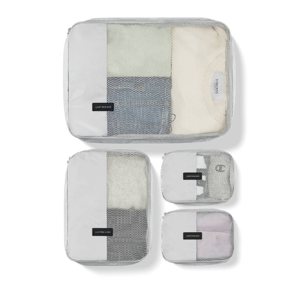 Kpten & Son Packing Cubes Set Large All Black Heißer Verkauf