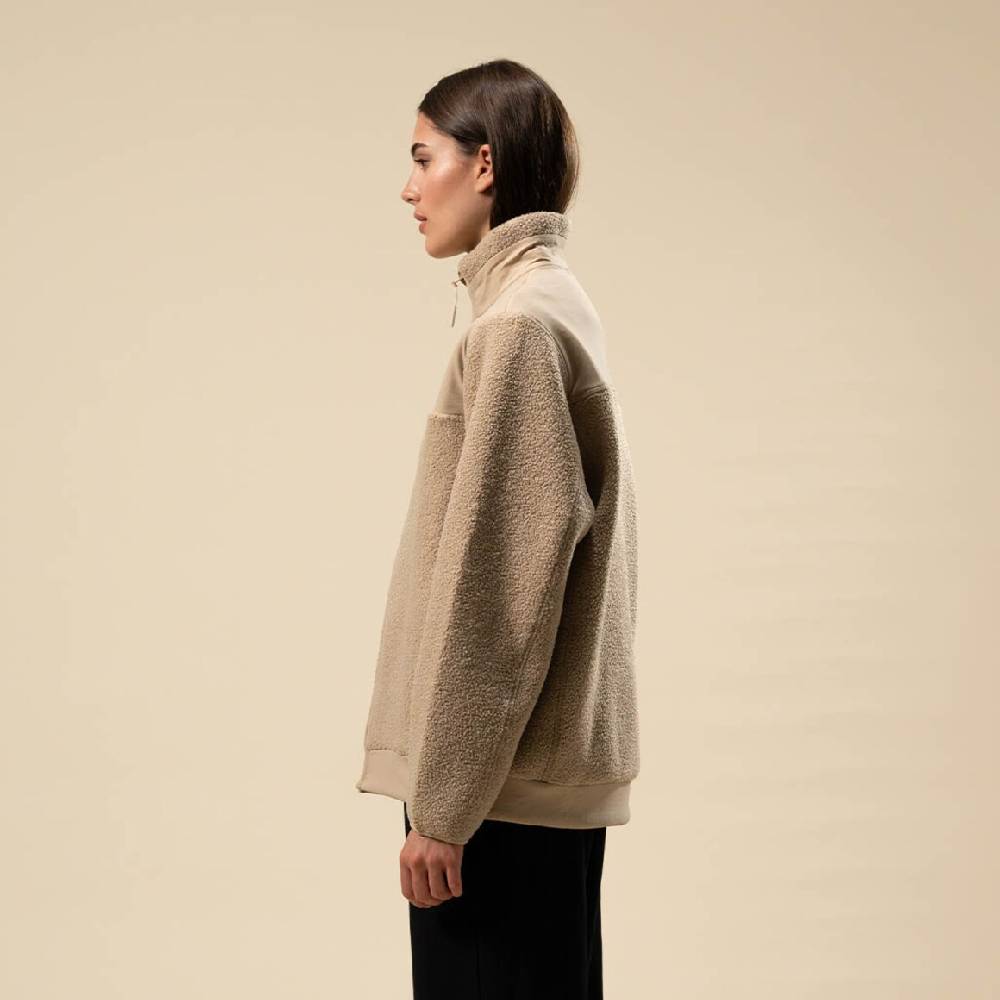Kpten & Son Everyday Fleece Jacket Sandstone Große Rabatte