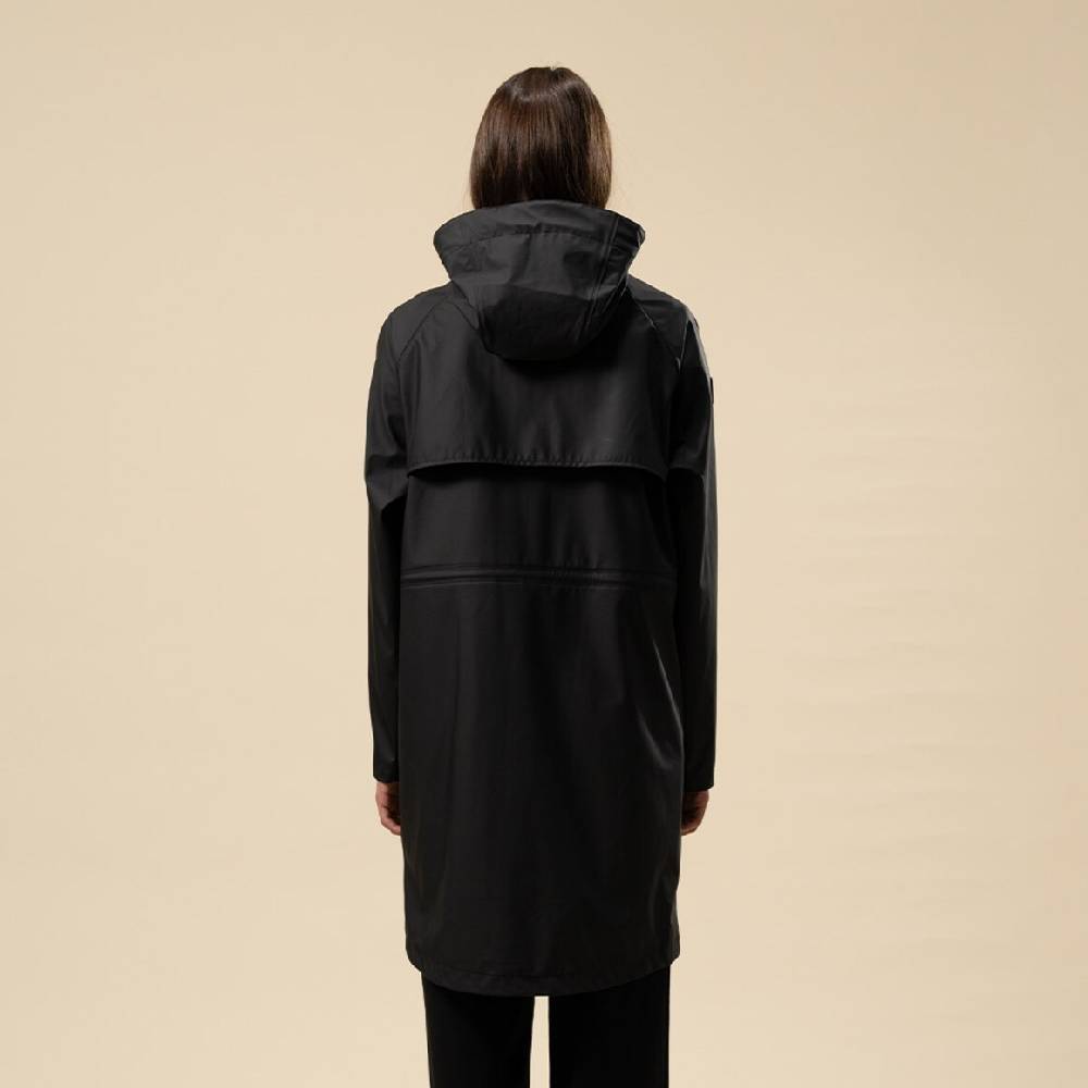 Kpten & Son Everyday Rain Jacket Long Midnight Black Saisonale Angebote