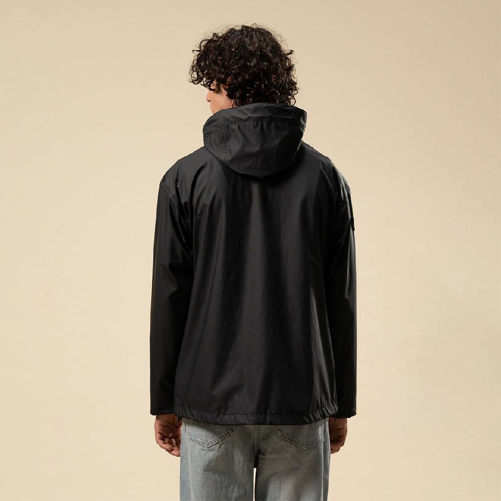 Kpten & Son Everyday Rain Jacket Short Midnight Black Räumungsverkauf
