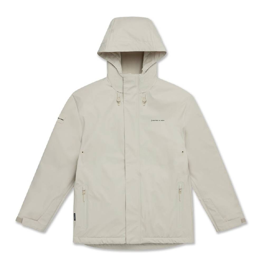 Kpten & Son Everyday Rain Jacket Short Sandstone Kauf eins, bekomm eins gratis