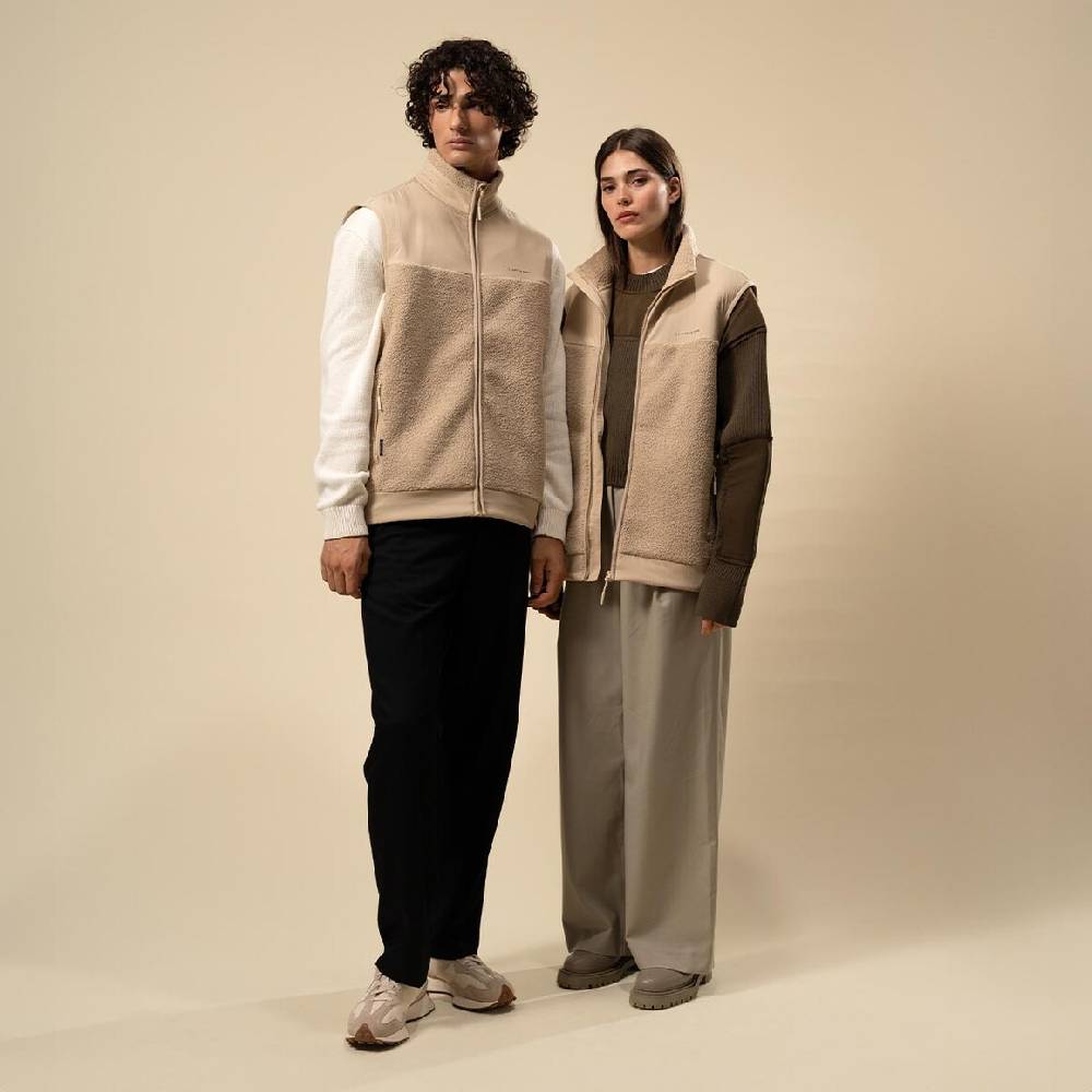 Kpten & Son Everyday Fleece Vest Sandstone Riesige Ersparnisse