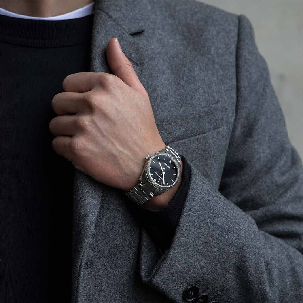 Kpten & Son Crush Silver Black Steel Begrenzte Freigabe