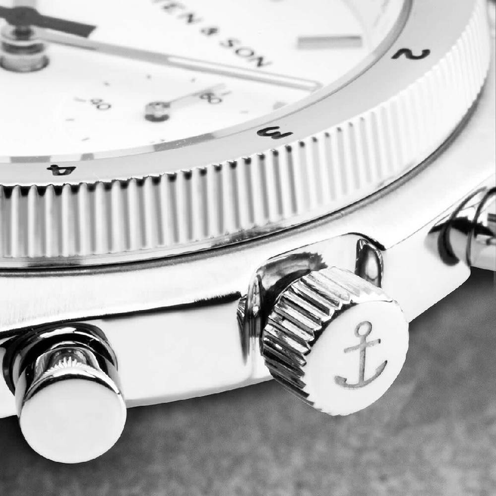 Kpten & Son Rise Small Silver Steel Letzte 3 Tage