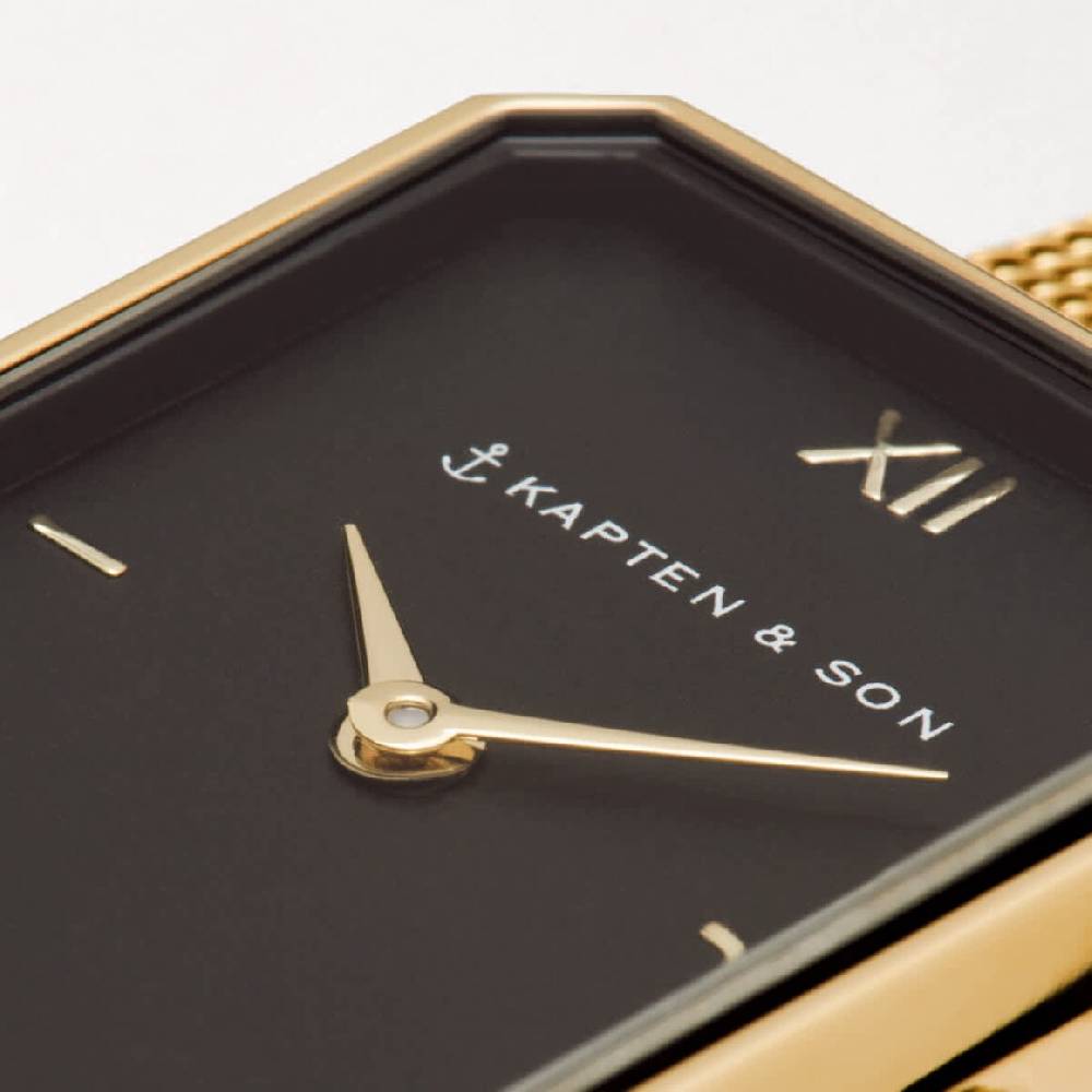Kpten & Son Grace Gold Black Mesh Bis zu 55% Rabatt
