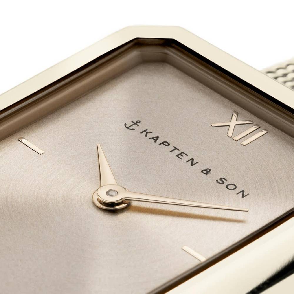 Kpten & Son Grace Light Gold Cream Mesh Clearance-Verkauf
