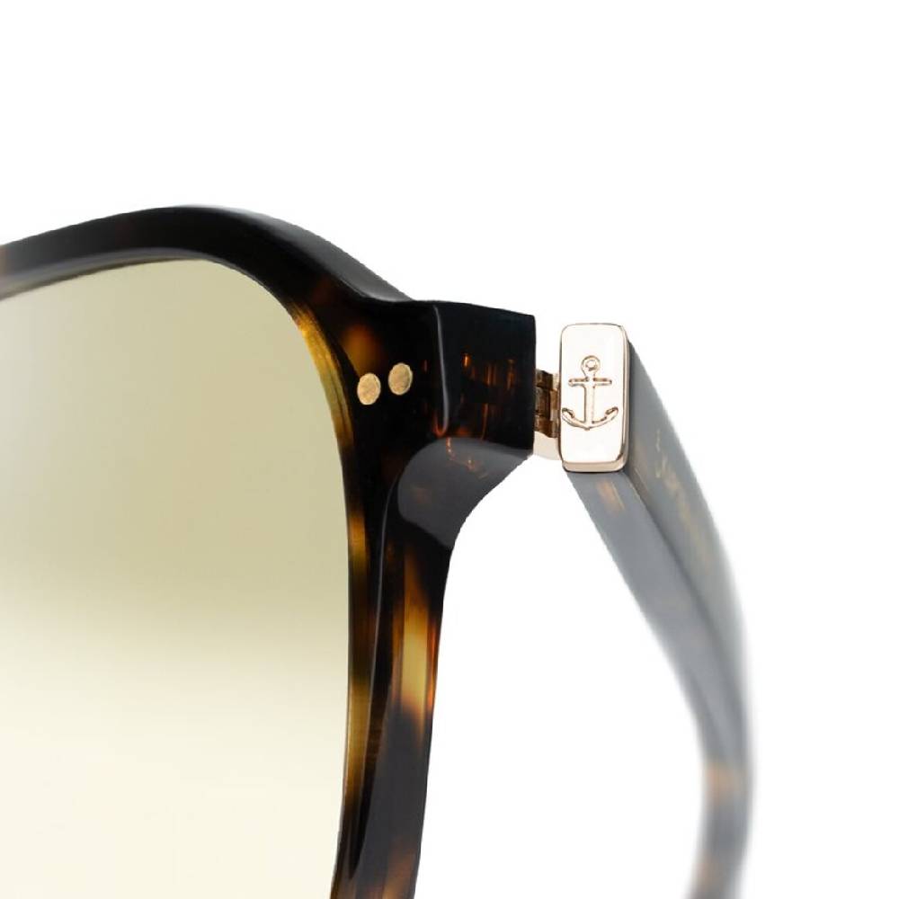Kpten & Son Zurich Oversize Dark Tortoise Green Fabrik Onlineshop