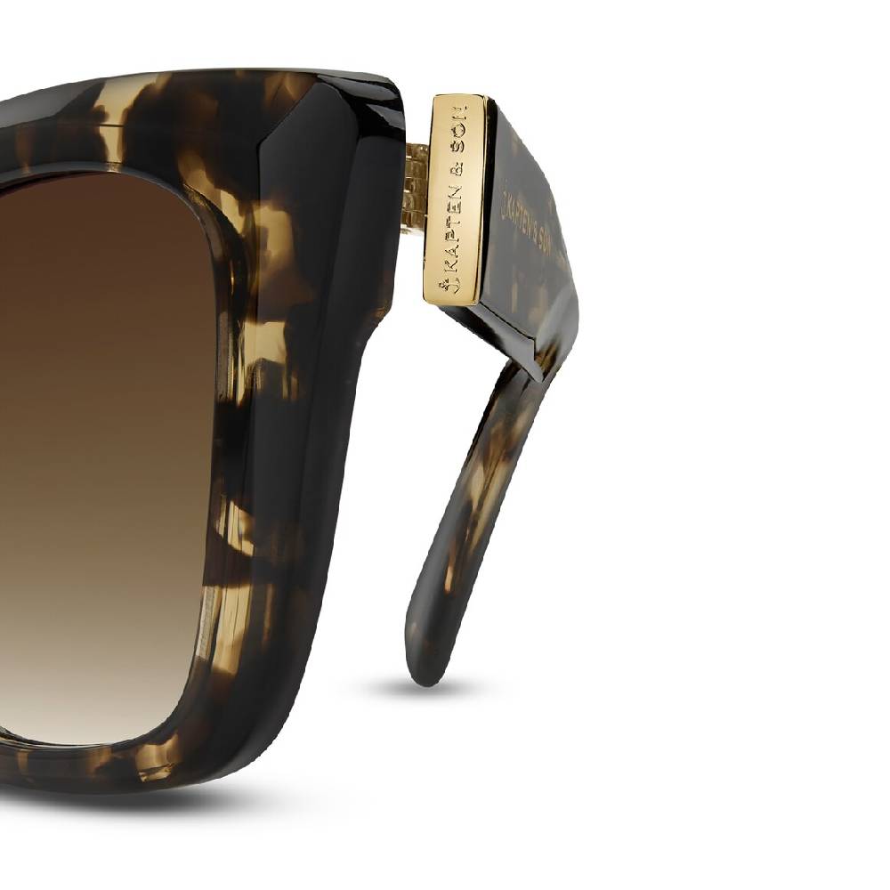 Kpten & Son Cassis Crystal Tortoise Brown Großer Ausverkauf