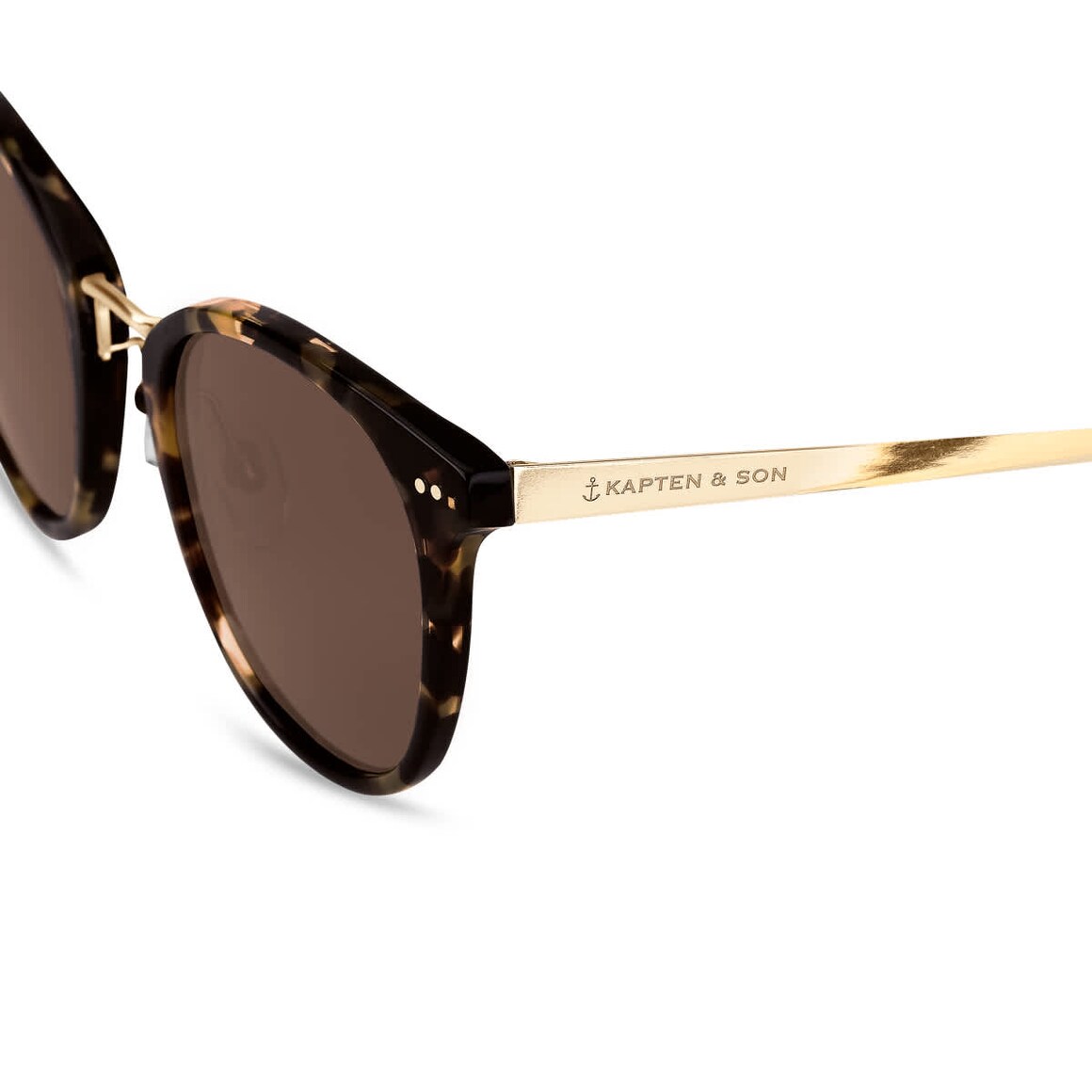 Kpten & Son Prague Amber Tortoise Brown Valentinstagsangebot
