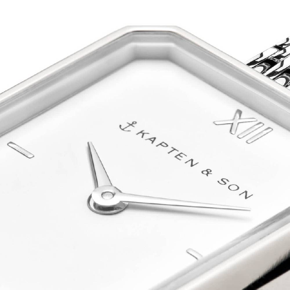 Kpten & Son Grace Silver Woven Steel Große Rabatte