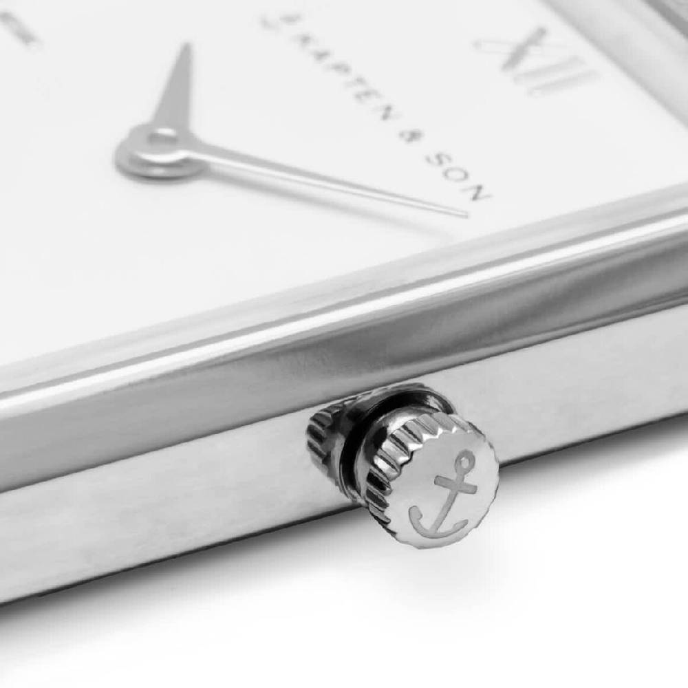 Kpten & Son Grace Silver Woven Steel Große Rabatte