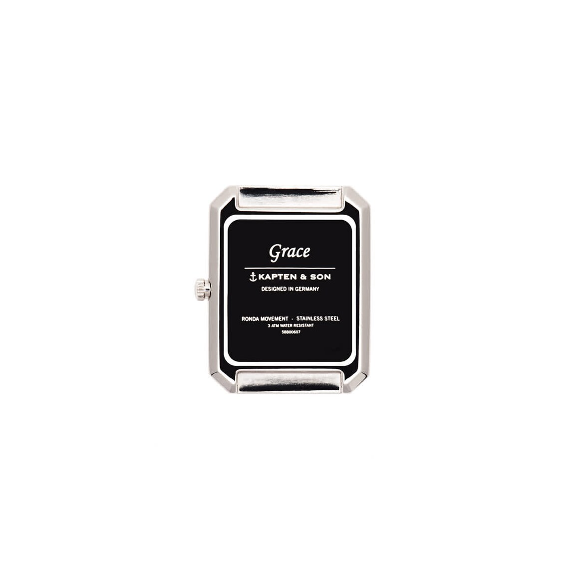 Kpten & Son Grace Silver Woven Steel Große Rabatte