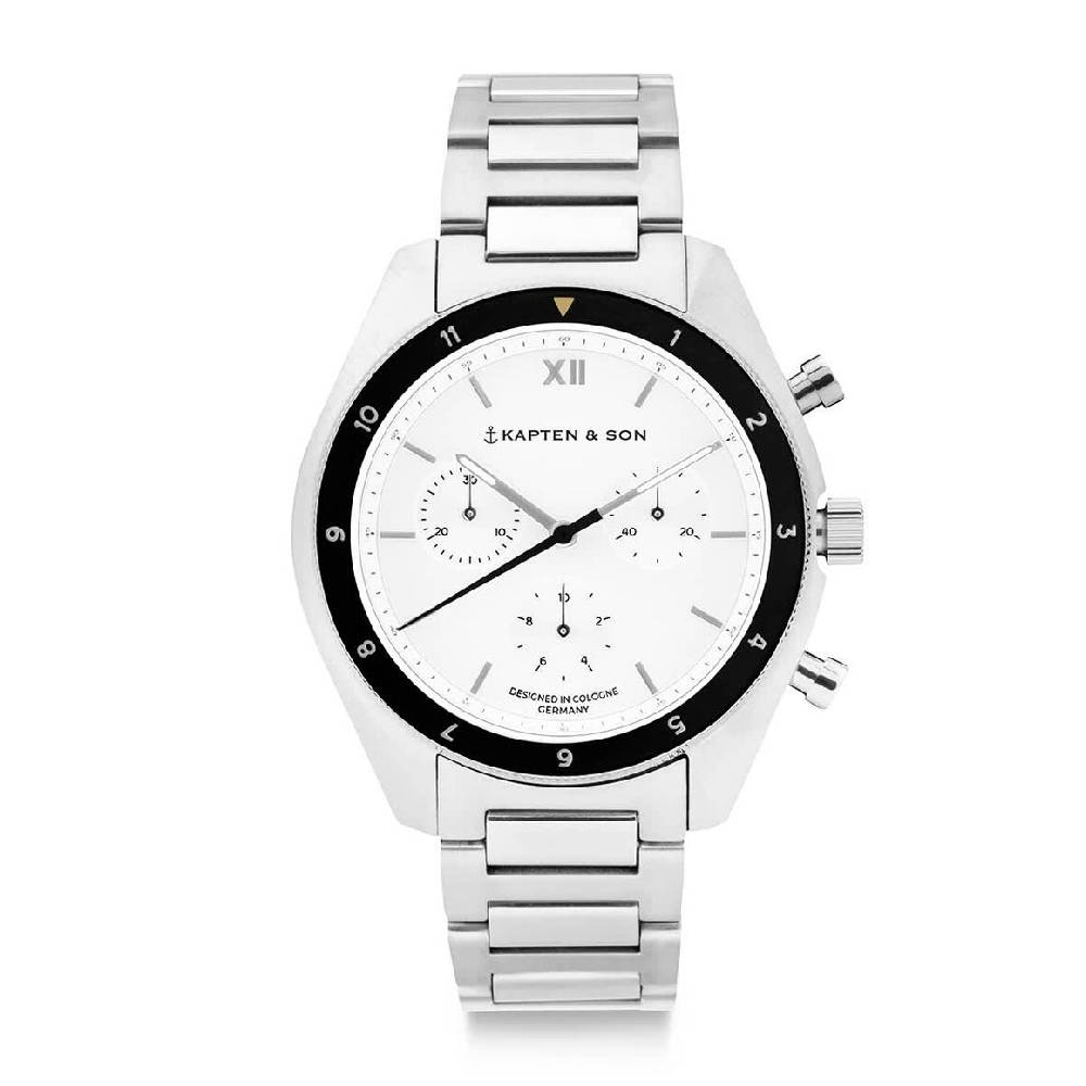 Kpten & Son Rise Silver Steel Riesige Ersparnisse