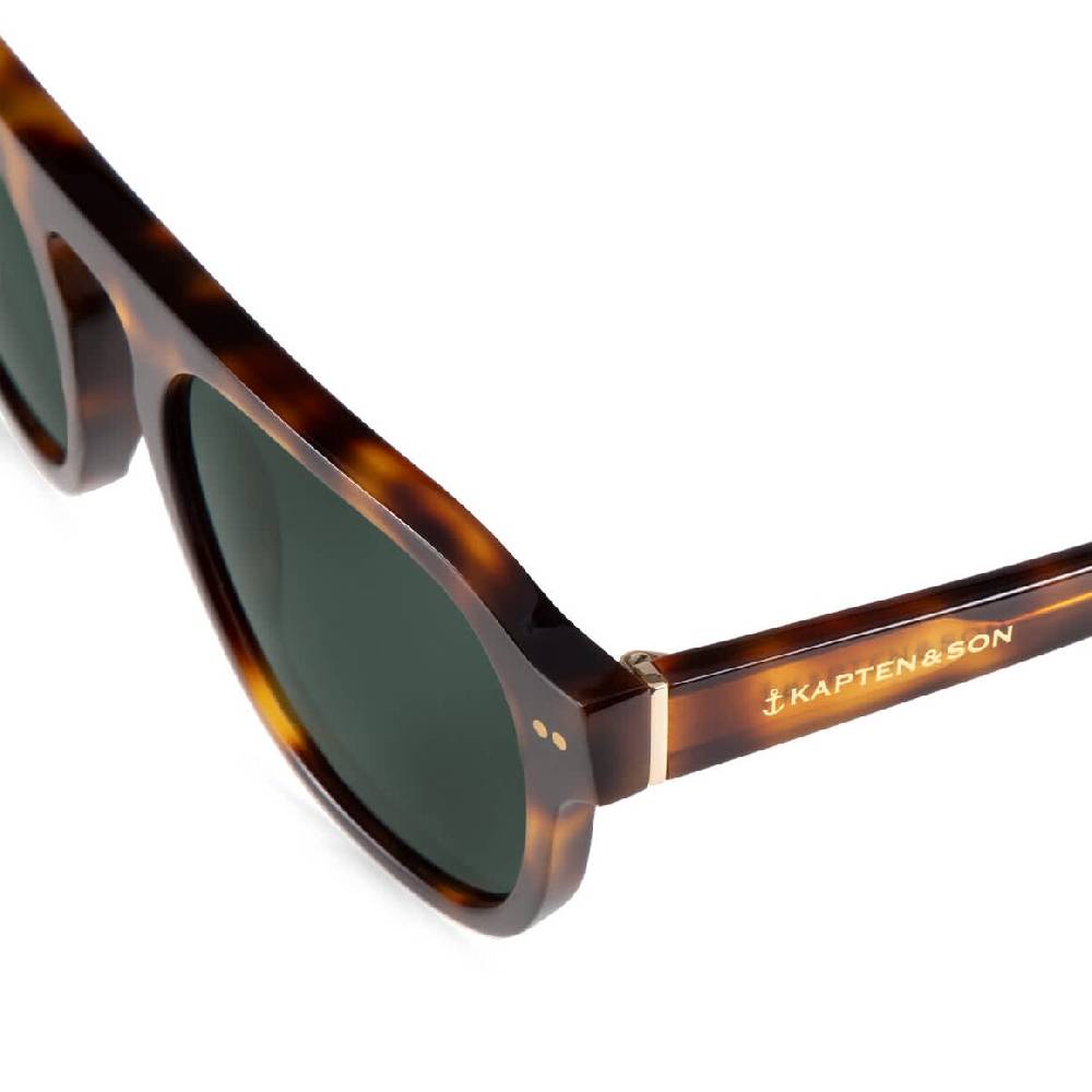 Kpten & Son Chicago Tortoise Green 50% Rabatt mit kostenlosem Versand