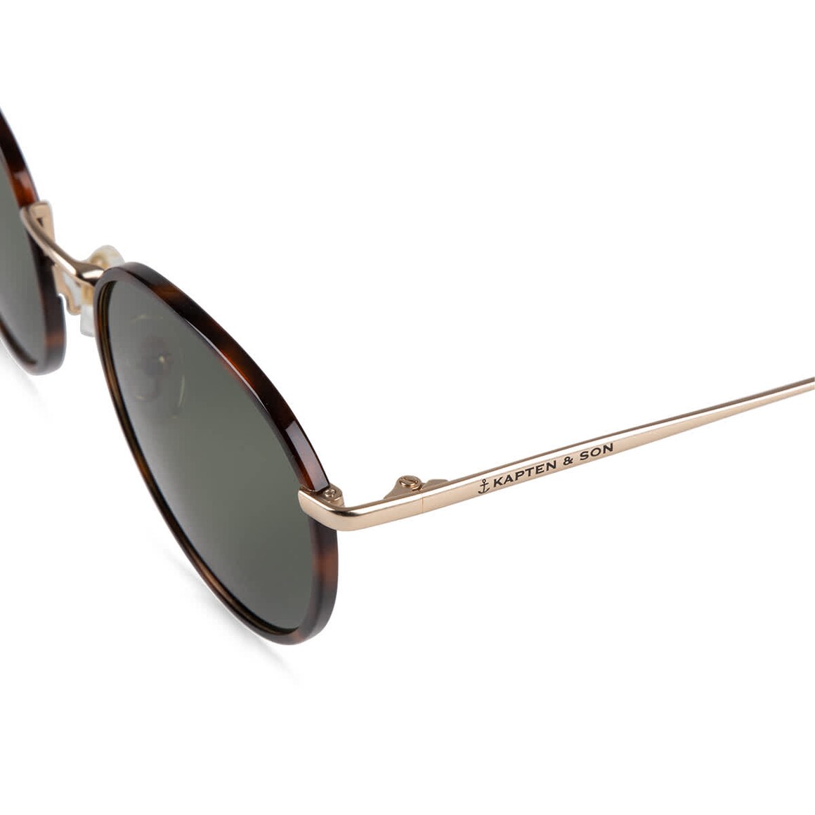 Kpten & Son London Gold Tortoise Green Begrenzt auf 3 Tage