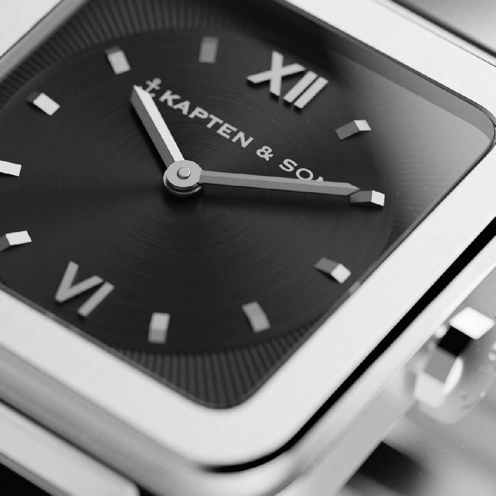 Kpten & Son Tresor Silver Black Steel Weihnachtsangebot