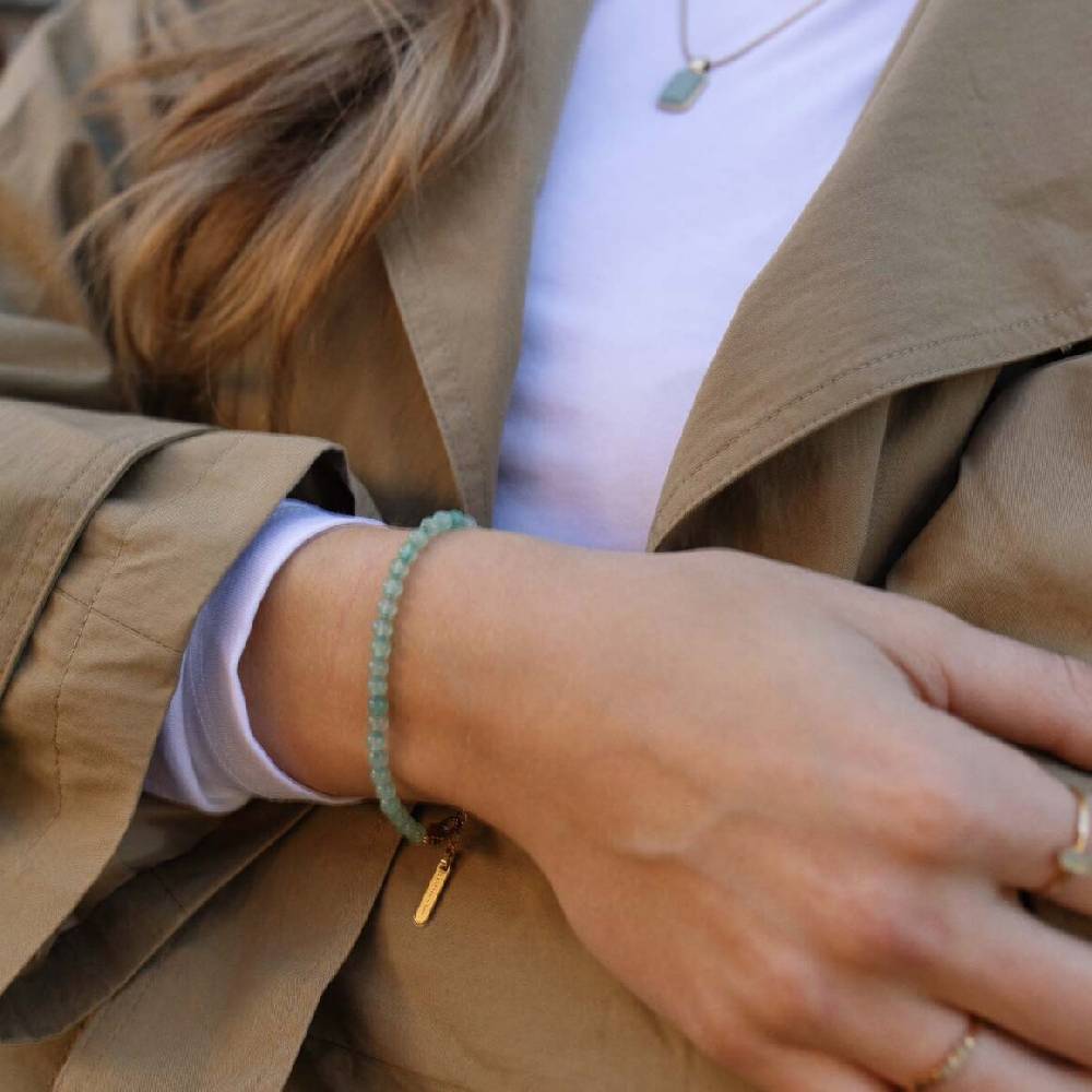 Kpten & Son Bracelet Harmony Stone Gold Sonderangebote