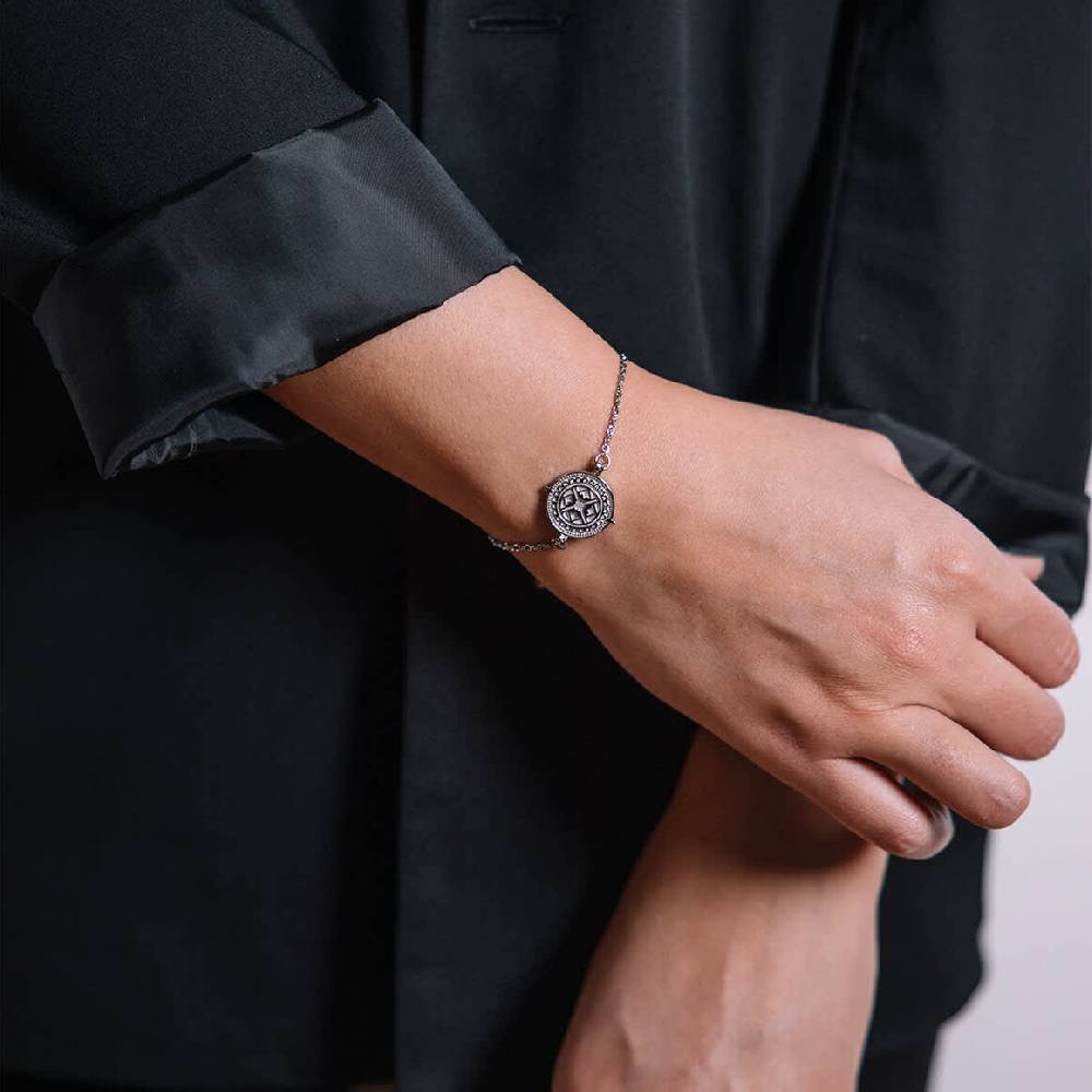 Kpten & Son Bracelet Coin Marrakech Silver Wochenangebot