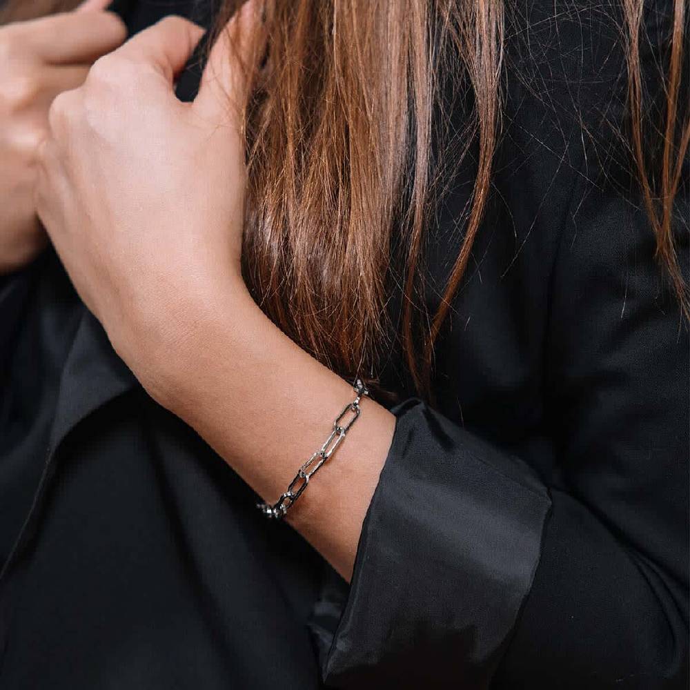 Kpten & Son Bracelet Urban Bold Silver Letzte 2 Tage