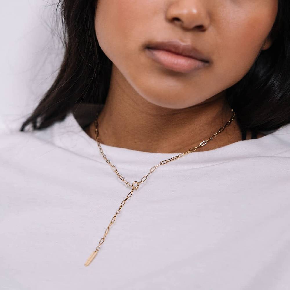 Kpten & Son Necklace Lock Gold Bis zu 60% Rabatt